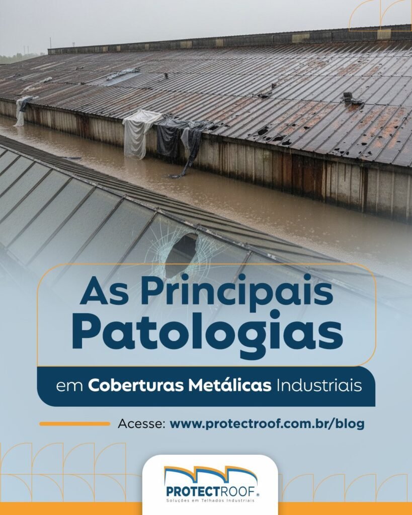 Principais Patologias em Coberturas Metálicas Industriais