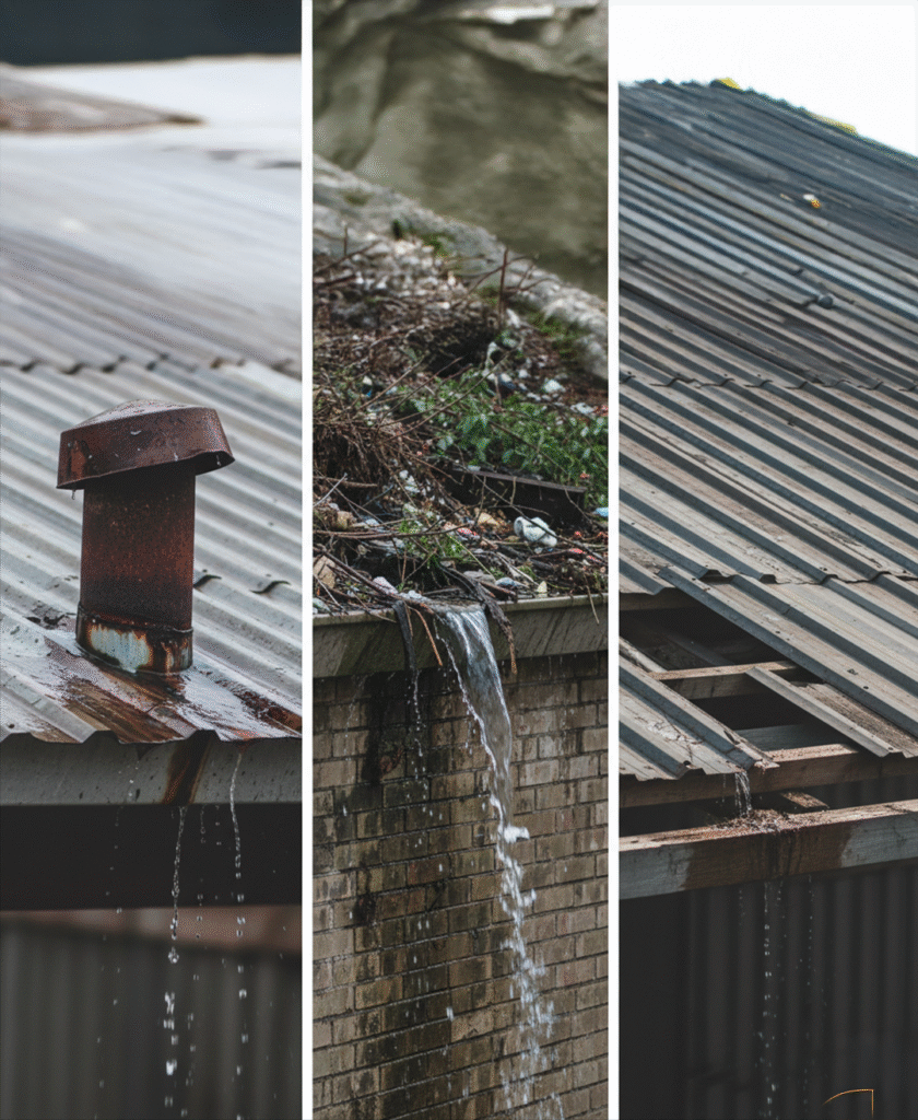 3 Principais Causas de Infiltrações em Telhados Industriais